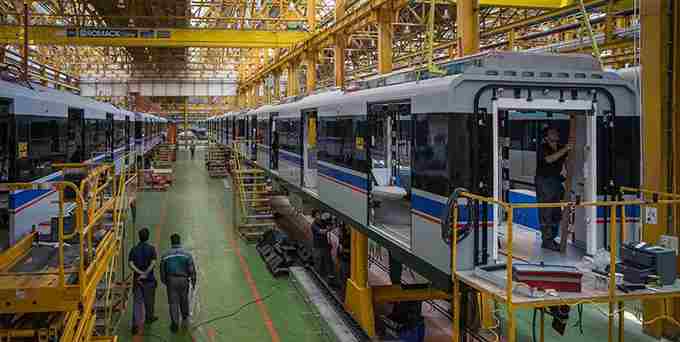 ساخت انواع واگن‌ها