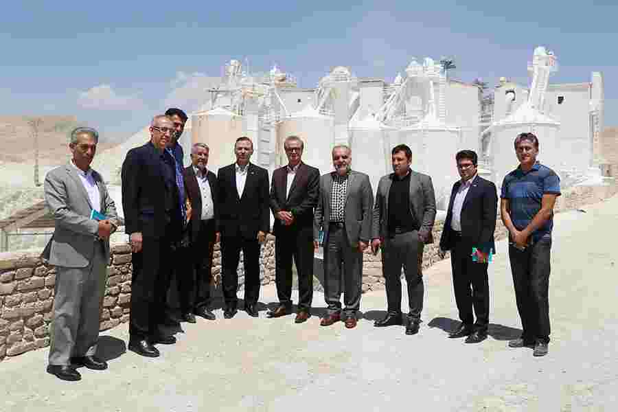 کارخانه گچ سمنان